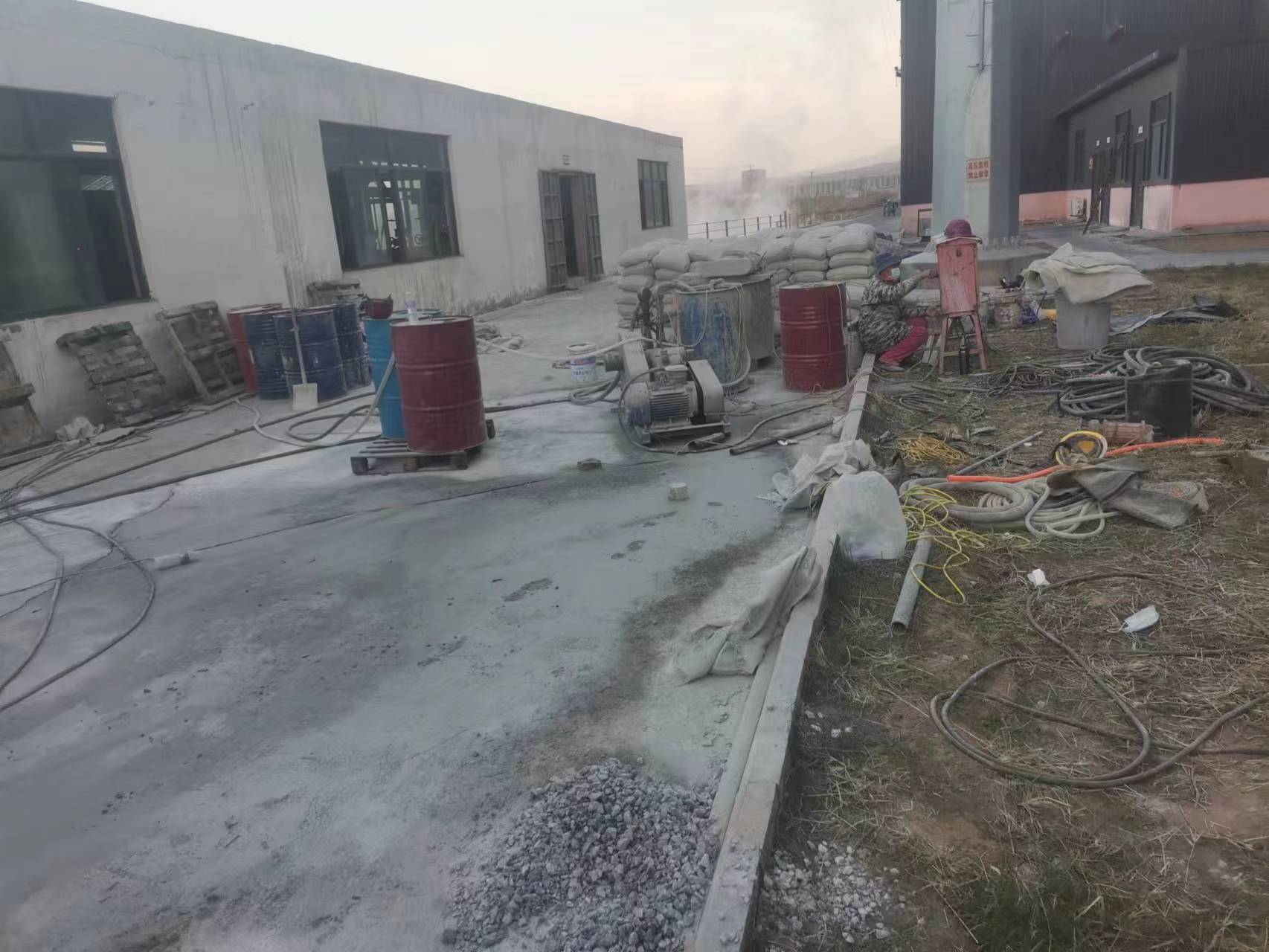 丹阳厂房地基沉降注浆